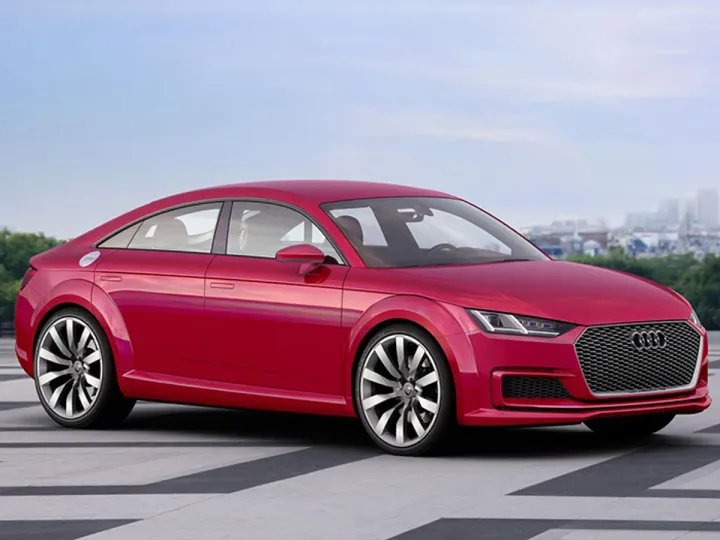 Audi рассекретила хэтчбэк на базе купе TT