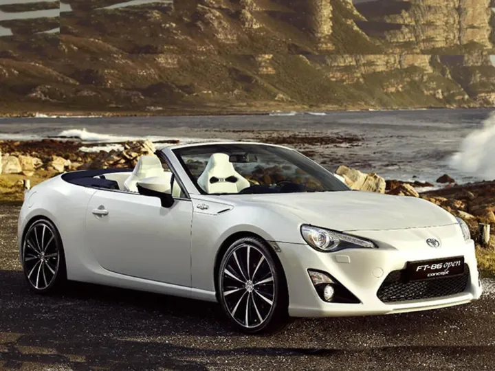 Toyota FT-86 сорвало крышу