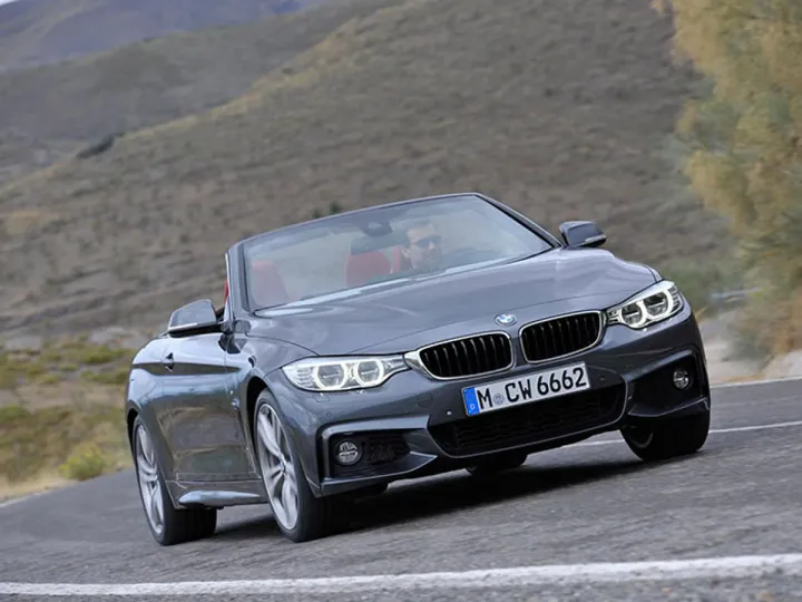 Кабриолет BMW 4-й серии вышел из тени