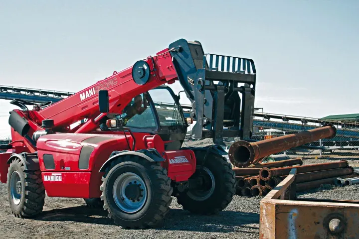 Manitou MHT-X 10180 – незаменимый помощник на горных предприятиях России