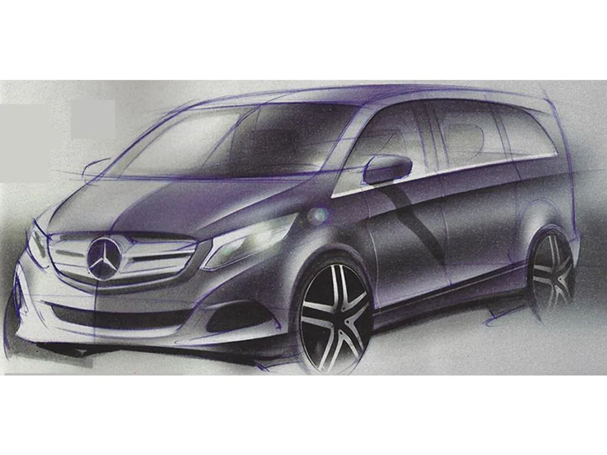 Mercedes Viano предстал «без камуфляжа»