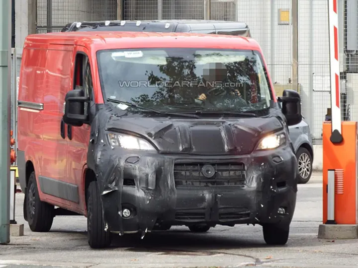 Fiat Ducato готовится к фейслифтингу