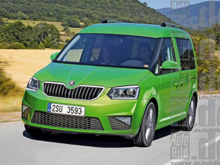 Новую Skoda Roomster могут сделать из VW Caddy