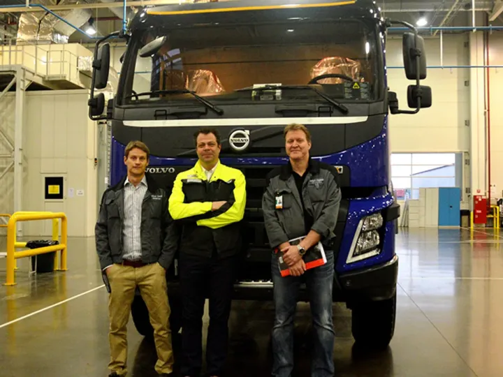 В России начали собирать грузовики Volvo FMX