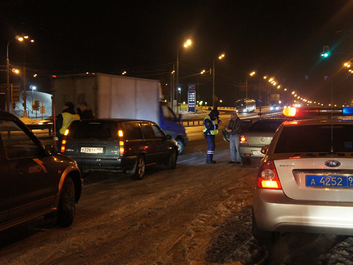 За первую неделю декабря в Москве поймали 343 нетрезвых водителя