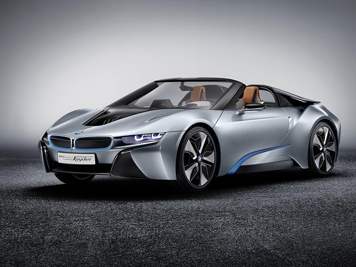 Открытую версию BMW i8 могут показать в январе