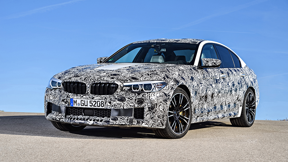 Новый BMW M5 получит полный привод и 600-сильный мотор