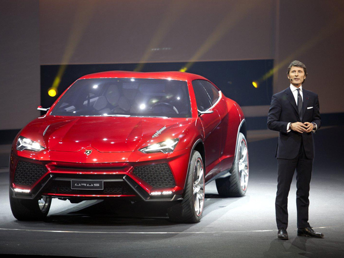 Lamborghini Urus получит битурбо двигатель V8