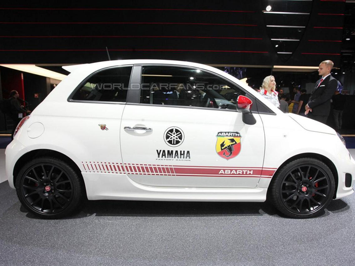 Abarth и Yamaha создали «заряженный» вариант Fiat 500 