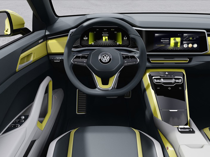 Volkswagen представил концепт субкомпактного кроссовера