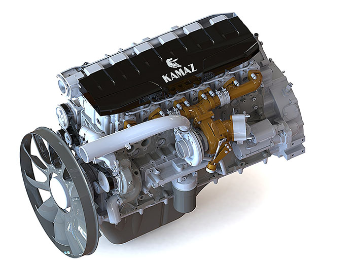 Новый двигатель КАМАЗ разработают в Швейцарии