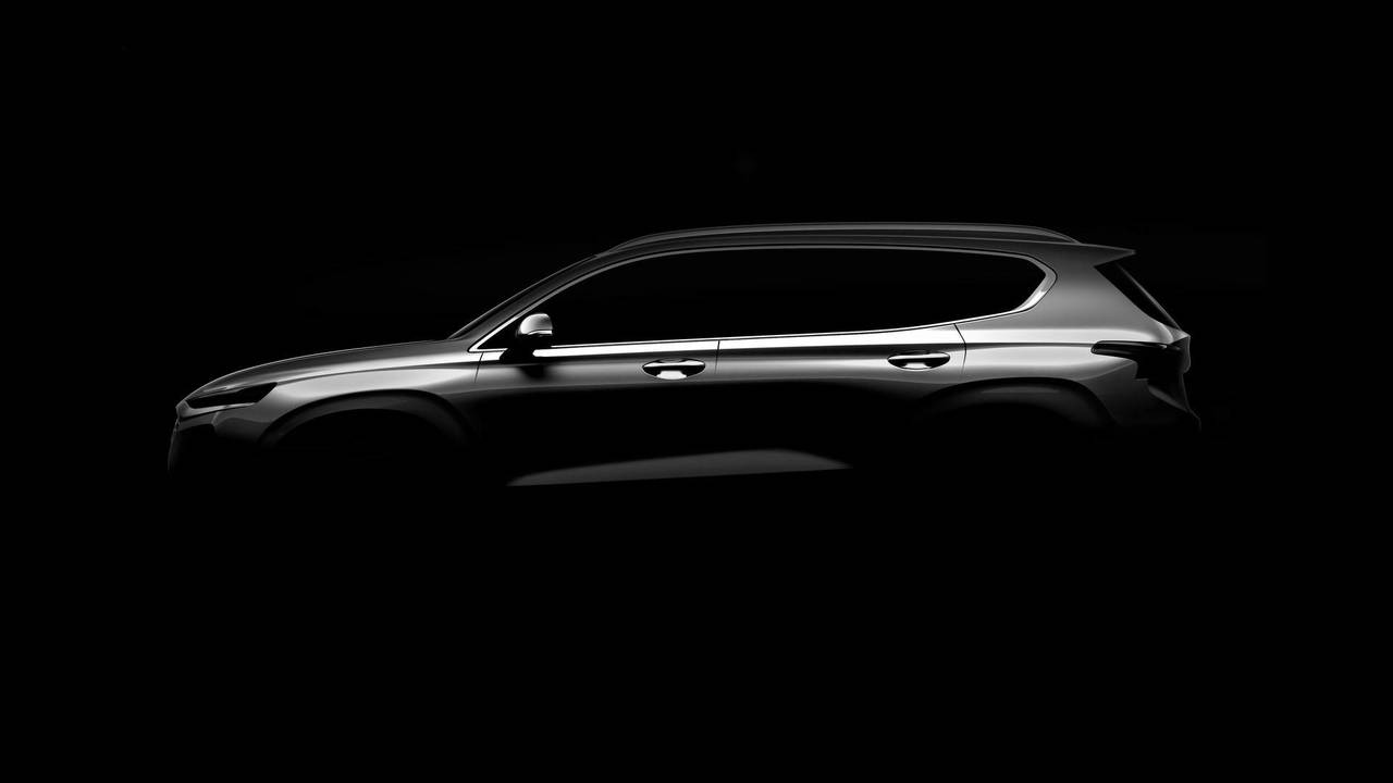 Опубликованы изображения нового Hyundai Santa Fe