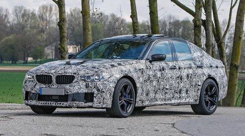 Новое поколение BMW M5 заметили во время тестов на Нюрюургринге