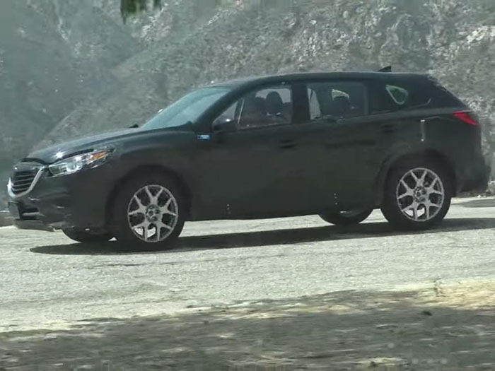 Mazda продолжает тесты новой CX-9