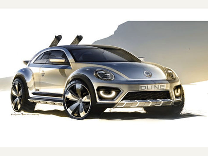 Новое поколение Volkswagen Beetle может стать электрическим