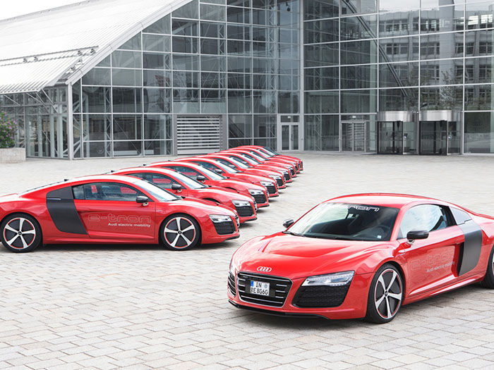 Audi начнет производство электромобиля R8 e-tron 