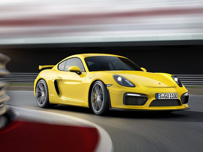 Porsche представил самый быстрый Cayman 