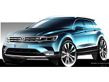 Volkswagen показал первые изображения нового Tiguan