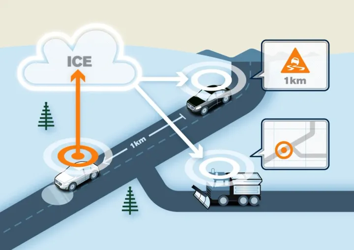 Автомобили Volvo будут обмениваться информацией через «облака»