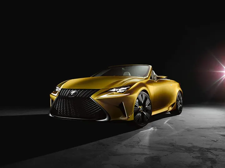 Lexus показал новый кабриолет