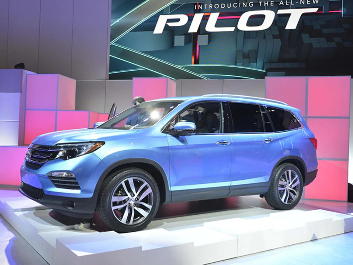 Honda Pilot получила 9-ступенчатый «автомат»