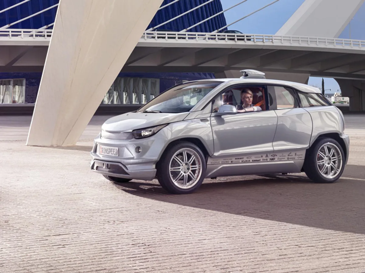 Rinspeed превратил BMW i3 автомобиль будущего
