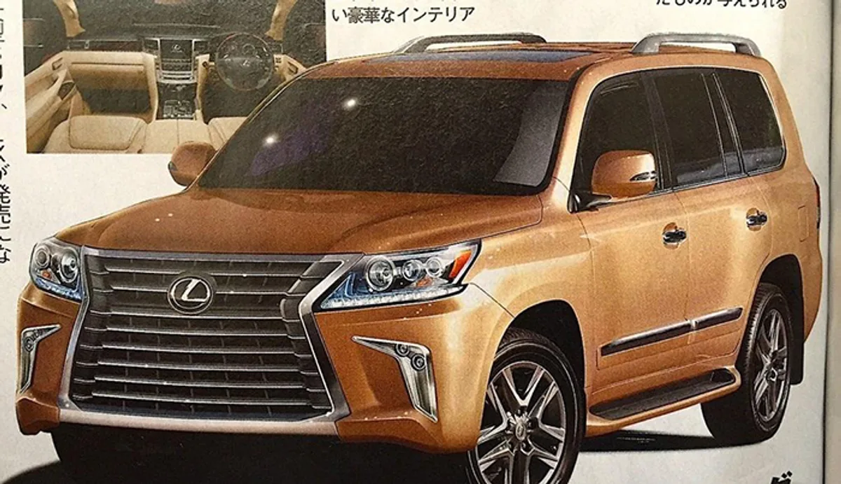 Рассекречен обновленный Lexus LX570