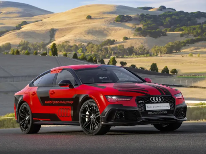 Беспилотный концепт Audi RS7 станет легче