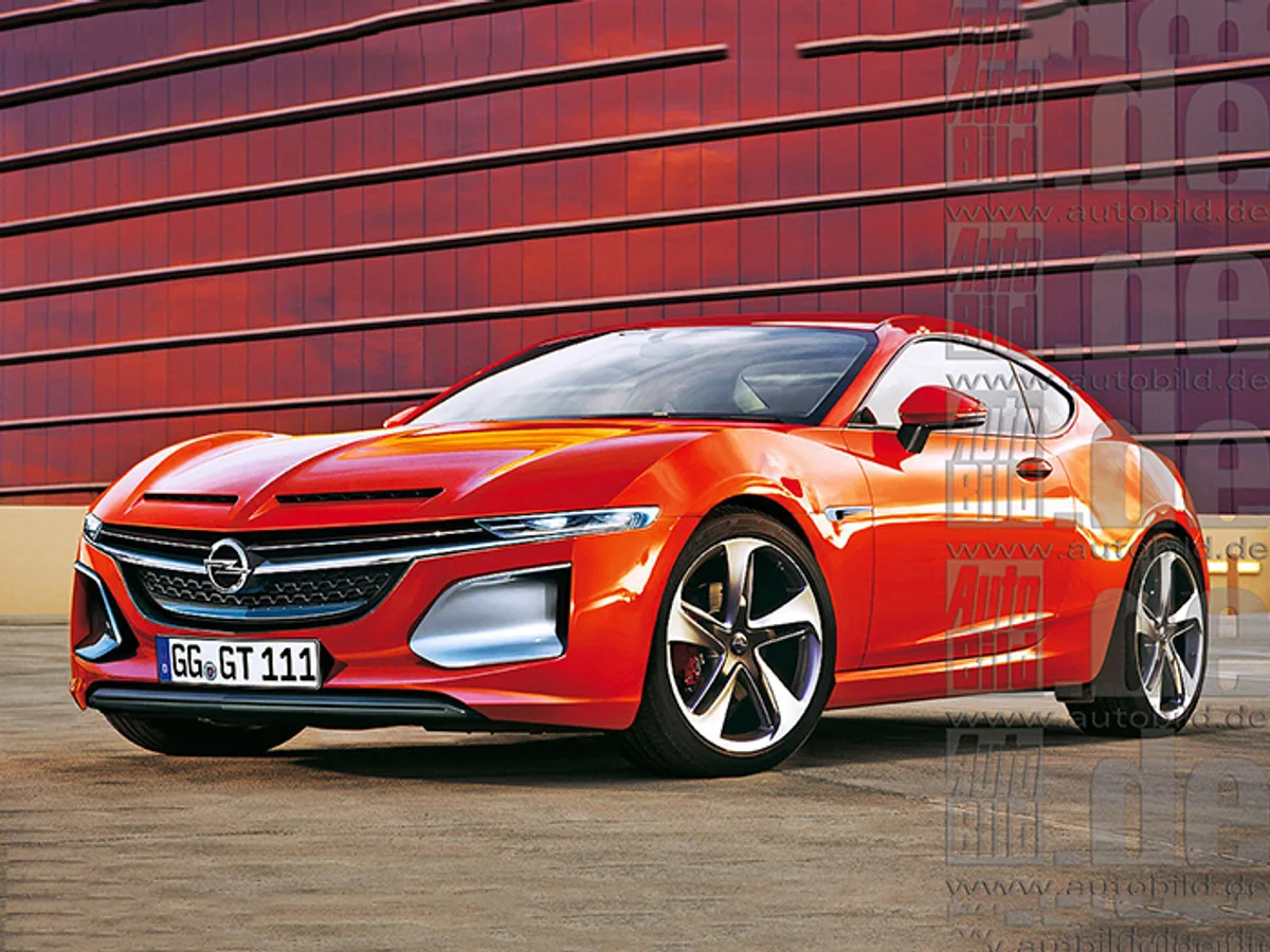 Opel покажет концепт купе GT в Женеве