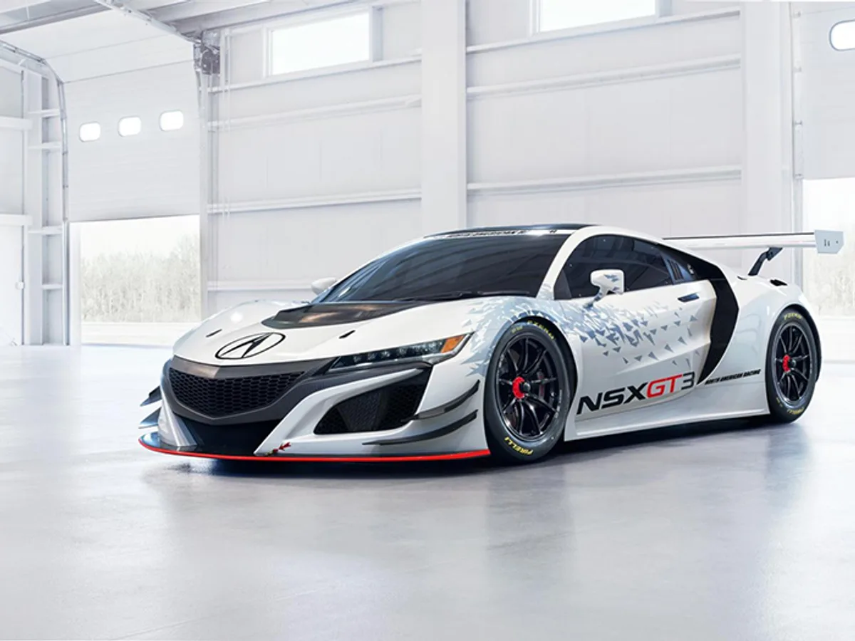 Acura рассекретила гоночный вариант суперкара NSX 