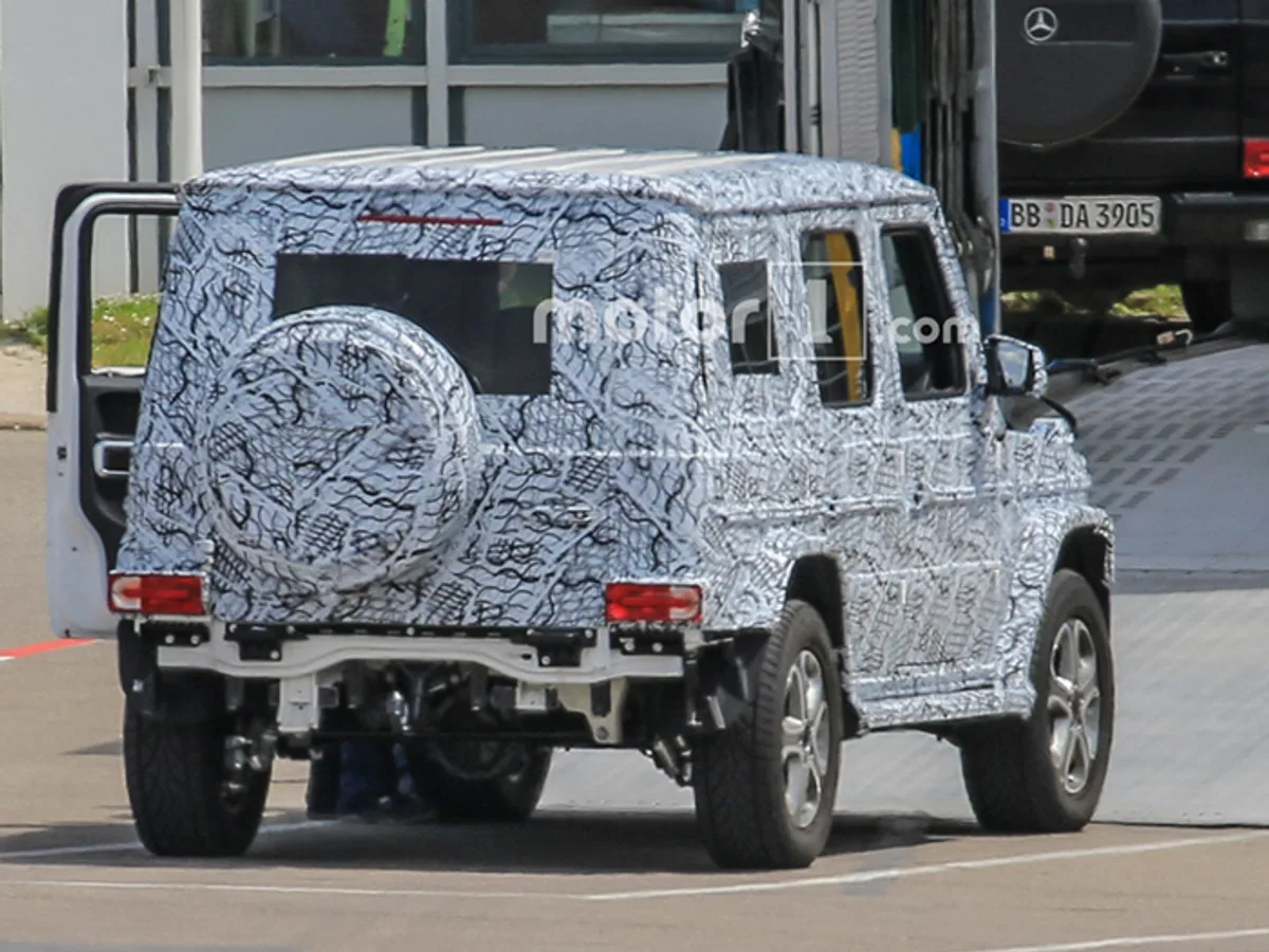 Новый Mercedes G-Class: первые фото и информация