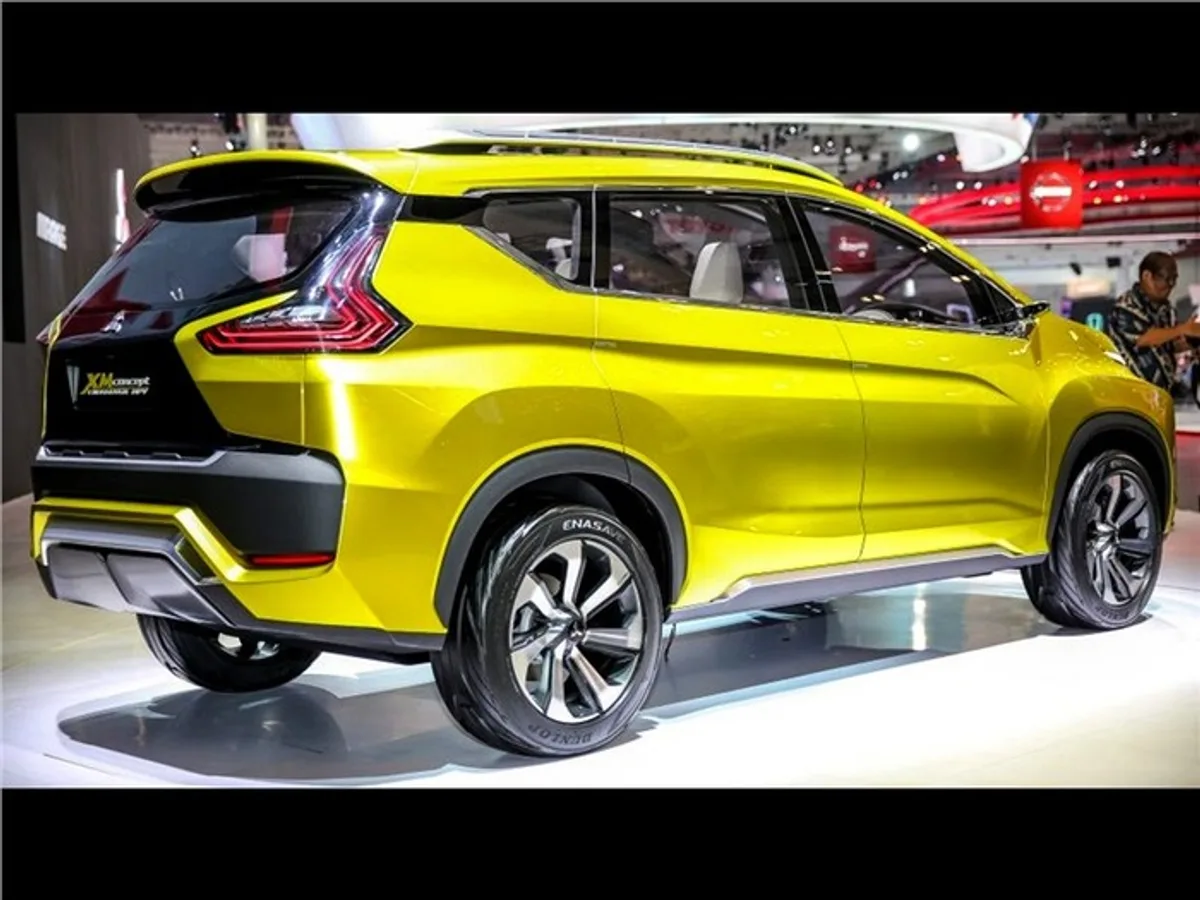 mitsubishixm.jpg Семиместный кроссовер от Mitsubishi заметили на тестах