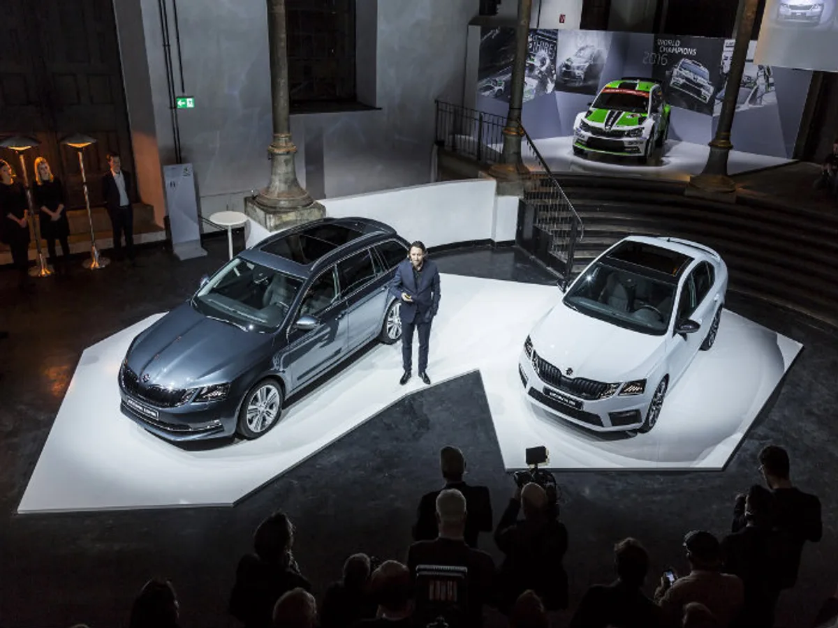 В Вене представили обновленную Skoda Octavia