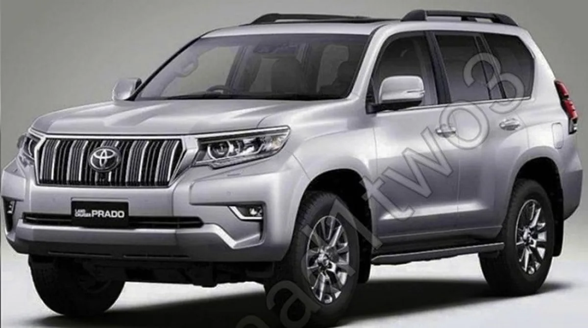 Фото обновленного Toyota Land Cruiser Prado появились в сети