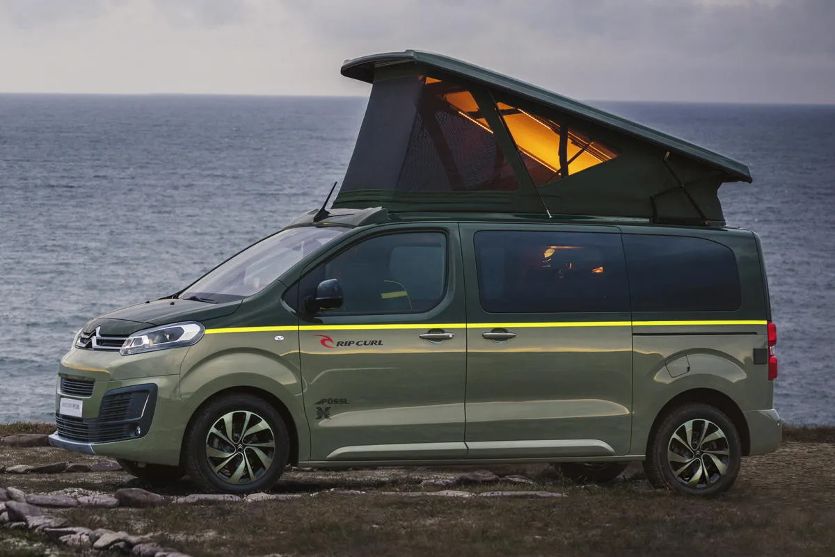 Citroen сделал из минивэна дом на колесах