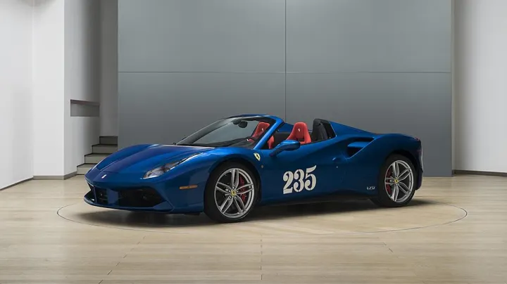 Ferrari представила модель 488 Spider, посвященную авто 1954 года
