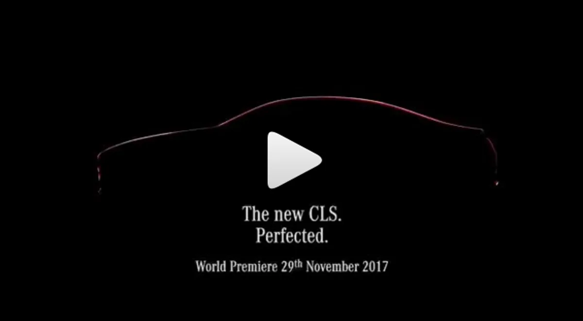 Появился первый тизер Mercedes-Benz CLS нового поколения