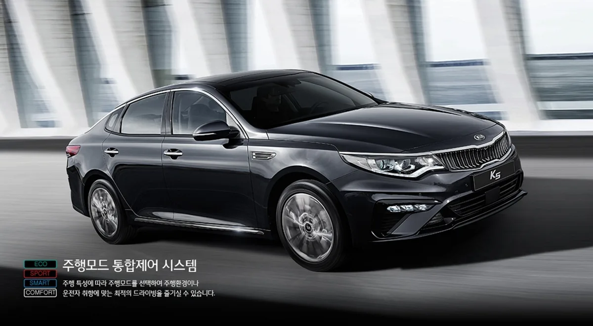 KIA представила обновленную Optima