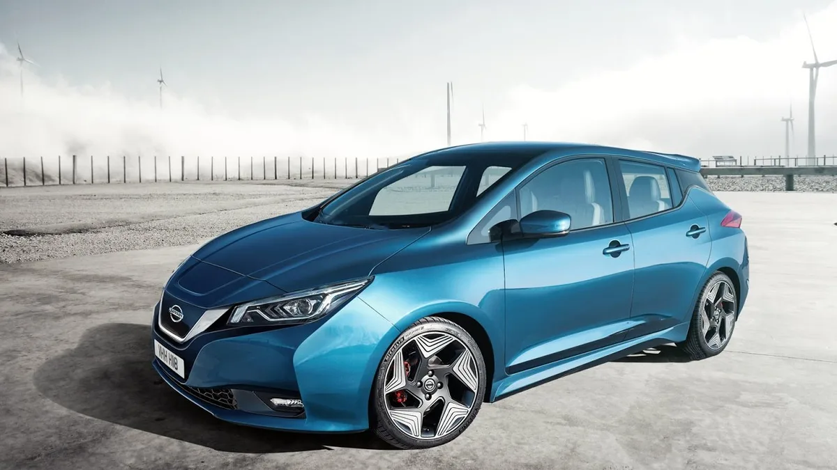 Nissan Leaf получил 5 звезд безопасности