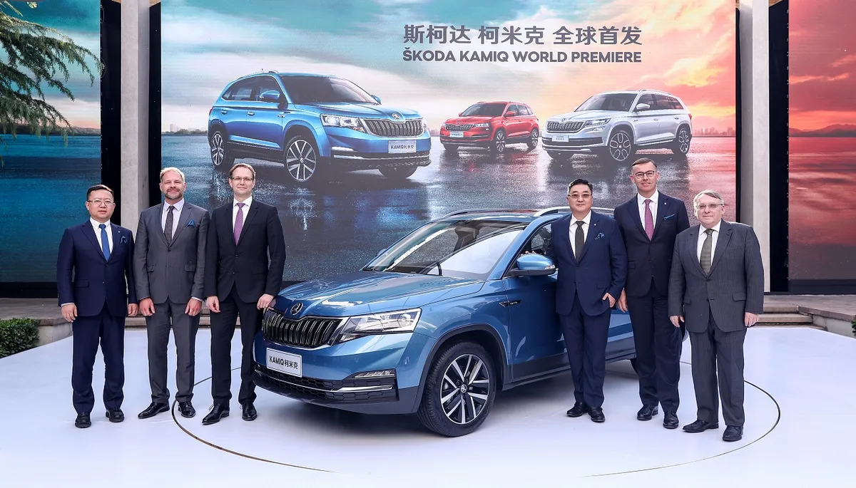 Компактный кроссовер Skoda Kamiq дебютировал в Пекине