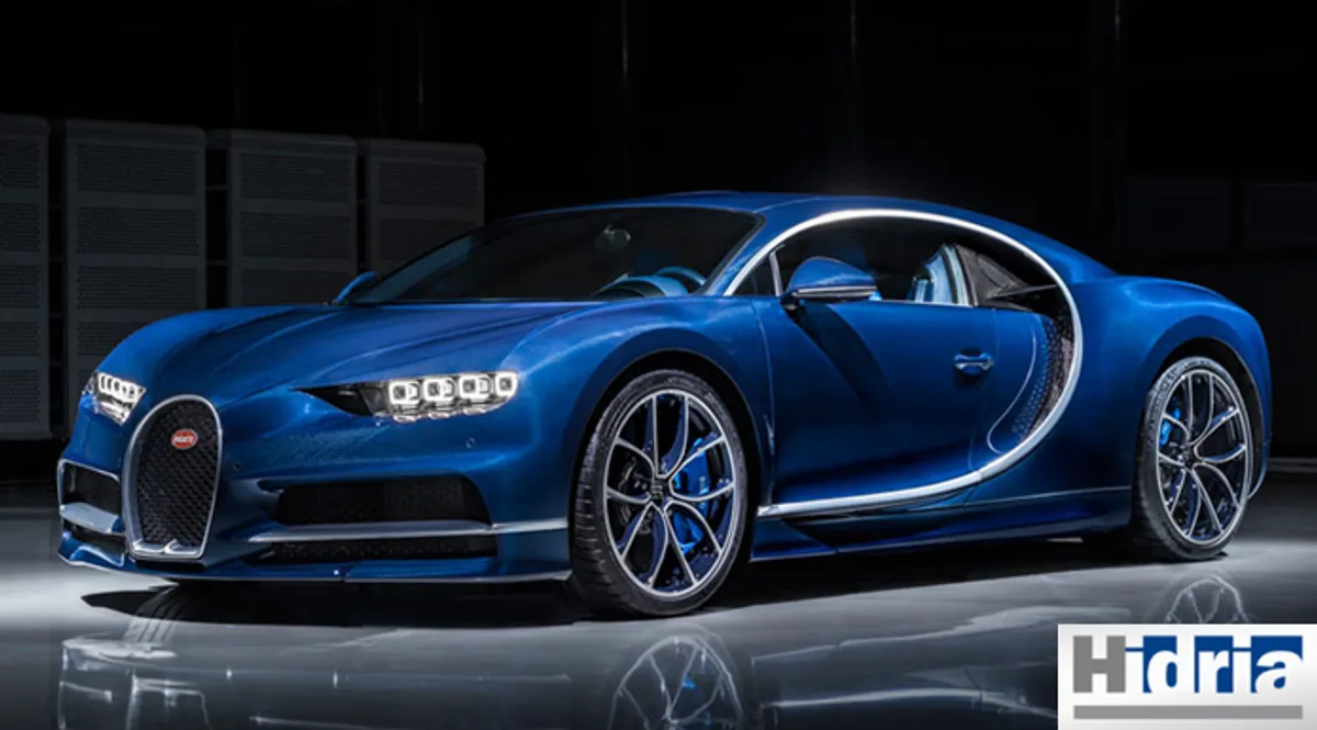 HIDRIA разработала свечи для Bugatti Chiron