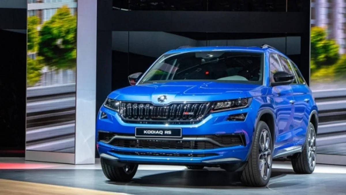 В Париже показали самый быстрый кроссовер Skoda