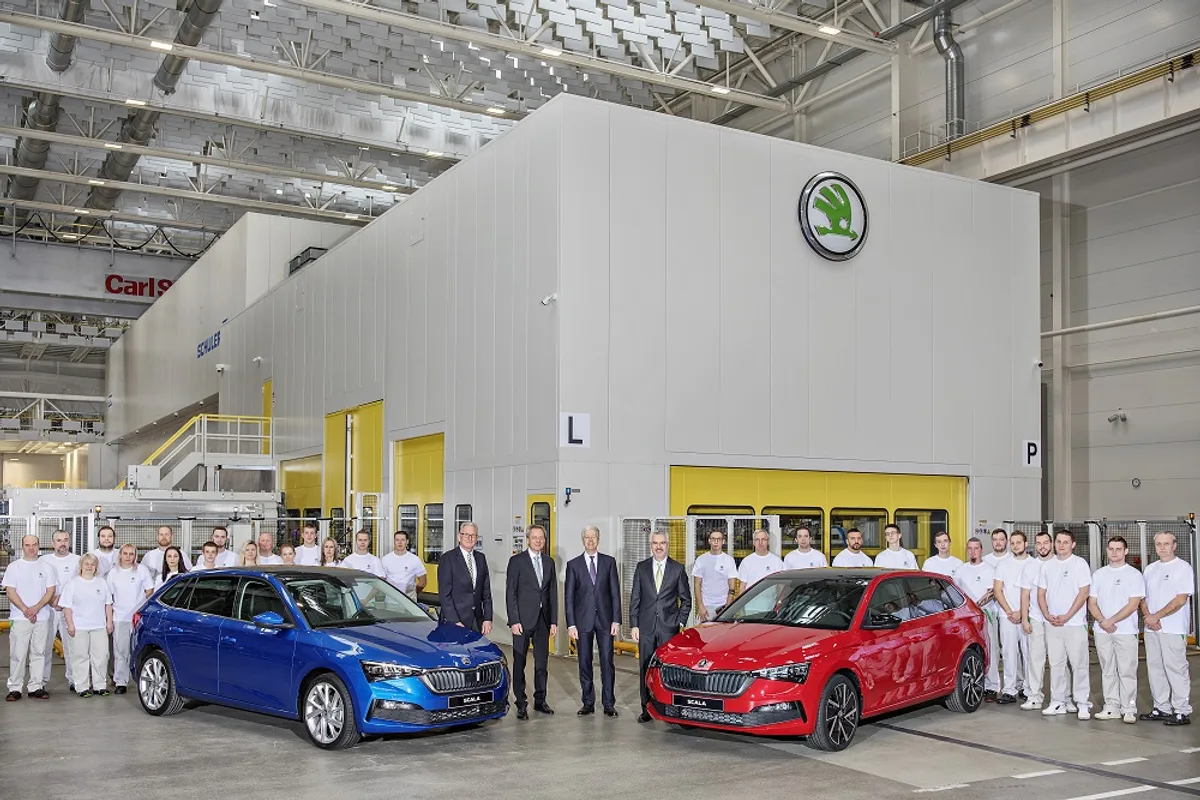 Стартовало производство хэтчбека Skoda Scala