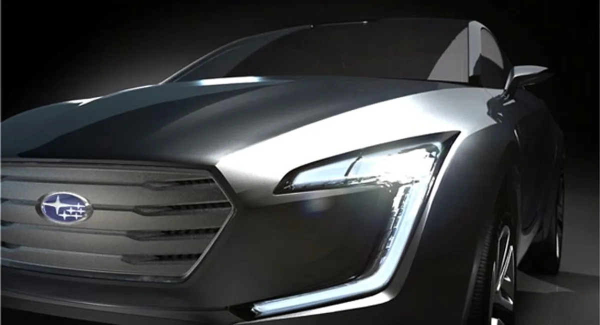 Subaru покажет новый кроссовер