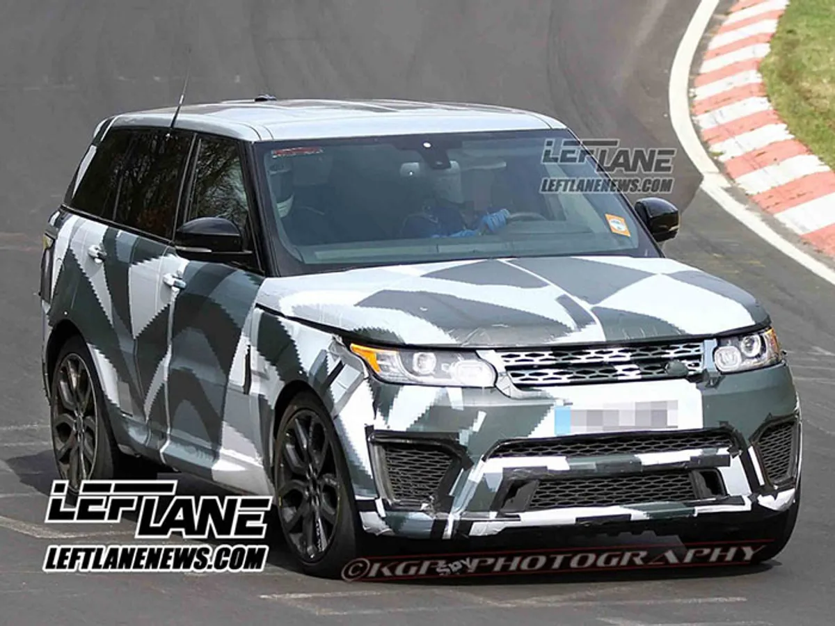 Range Rover готовит конкурента Porsche Cayenne Turbo