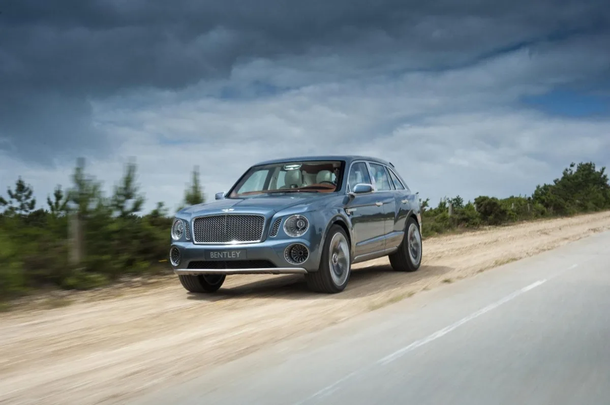 Внедорожник Bentley появится в 2016 году