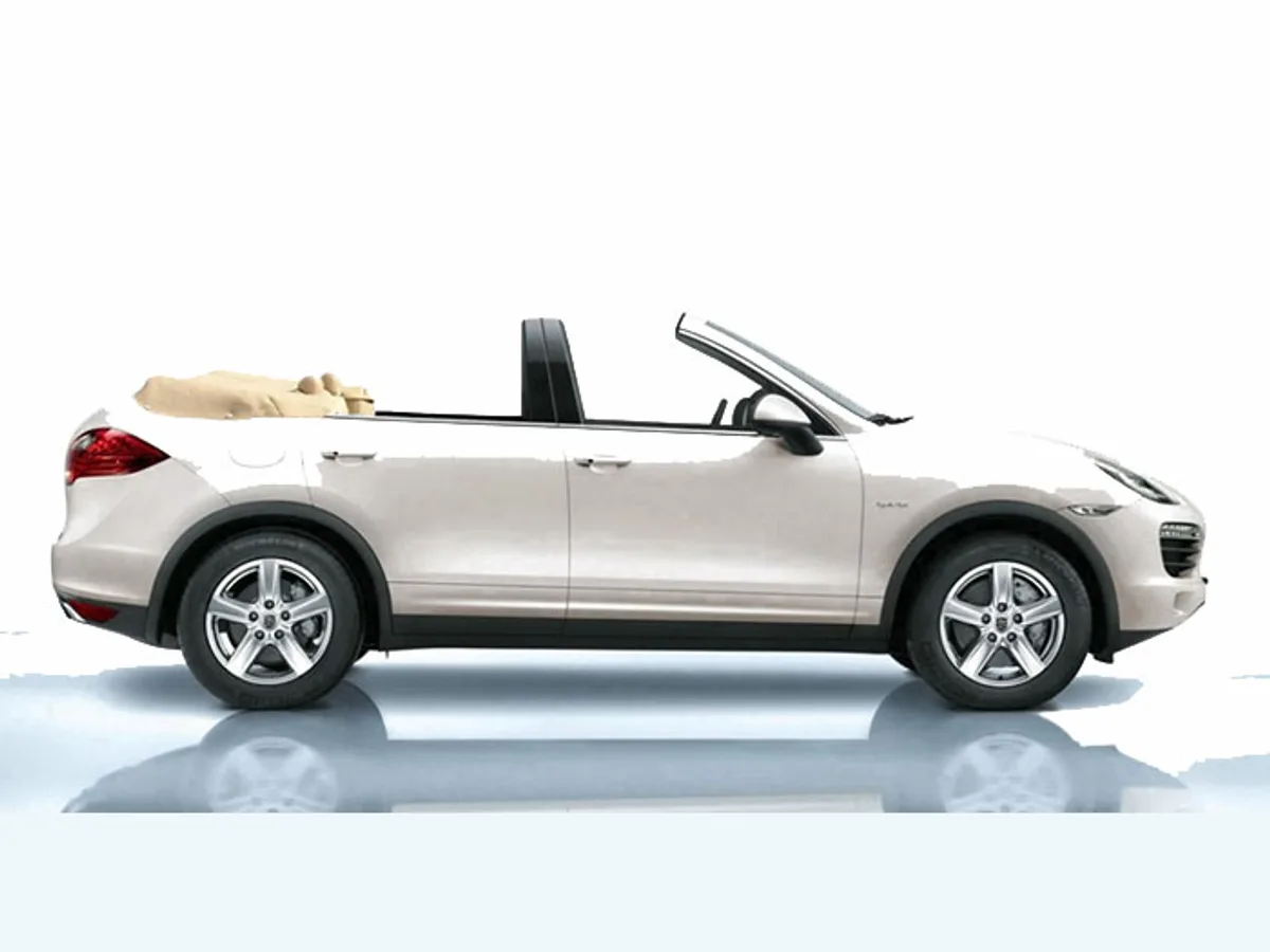 Из Porsche Cayenne сделали кабриолет