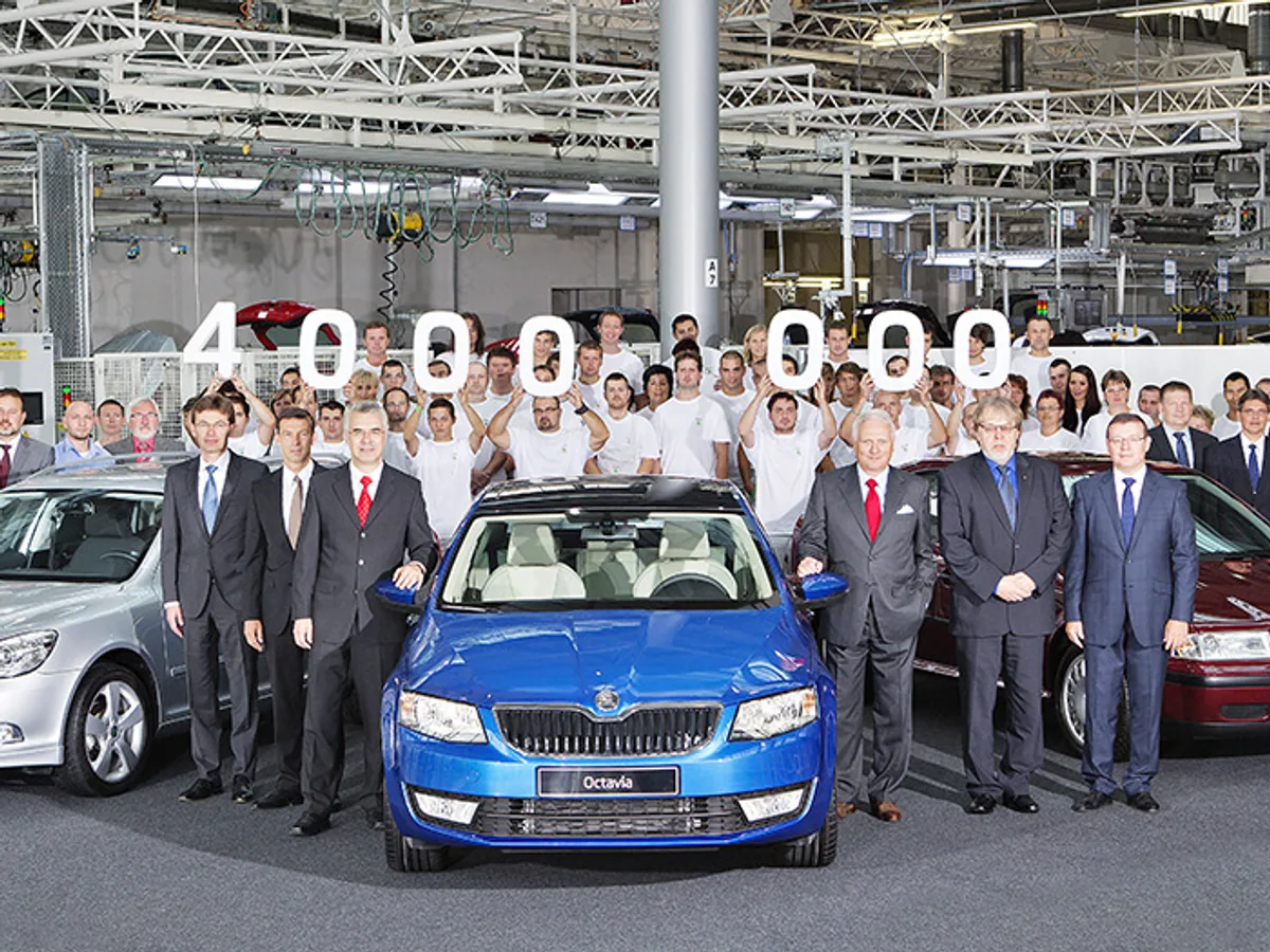Skoda выпустила 4-милионную Octavia 
