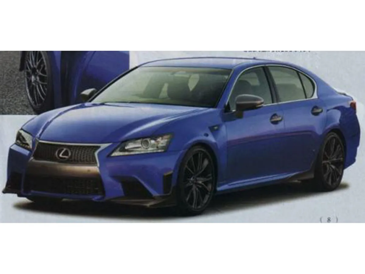 «Заряженный» Lexus GS F показали без камуфляжа