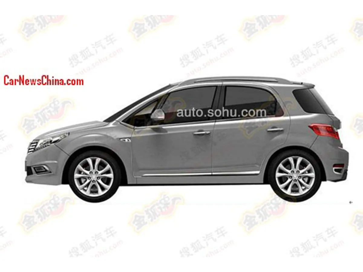 suda01.jpg Скопировано правильно: китайцы запатентовали клон Suzuki SX4